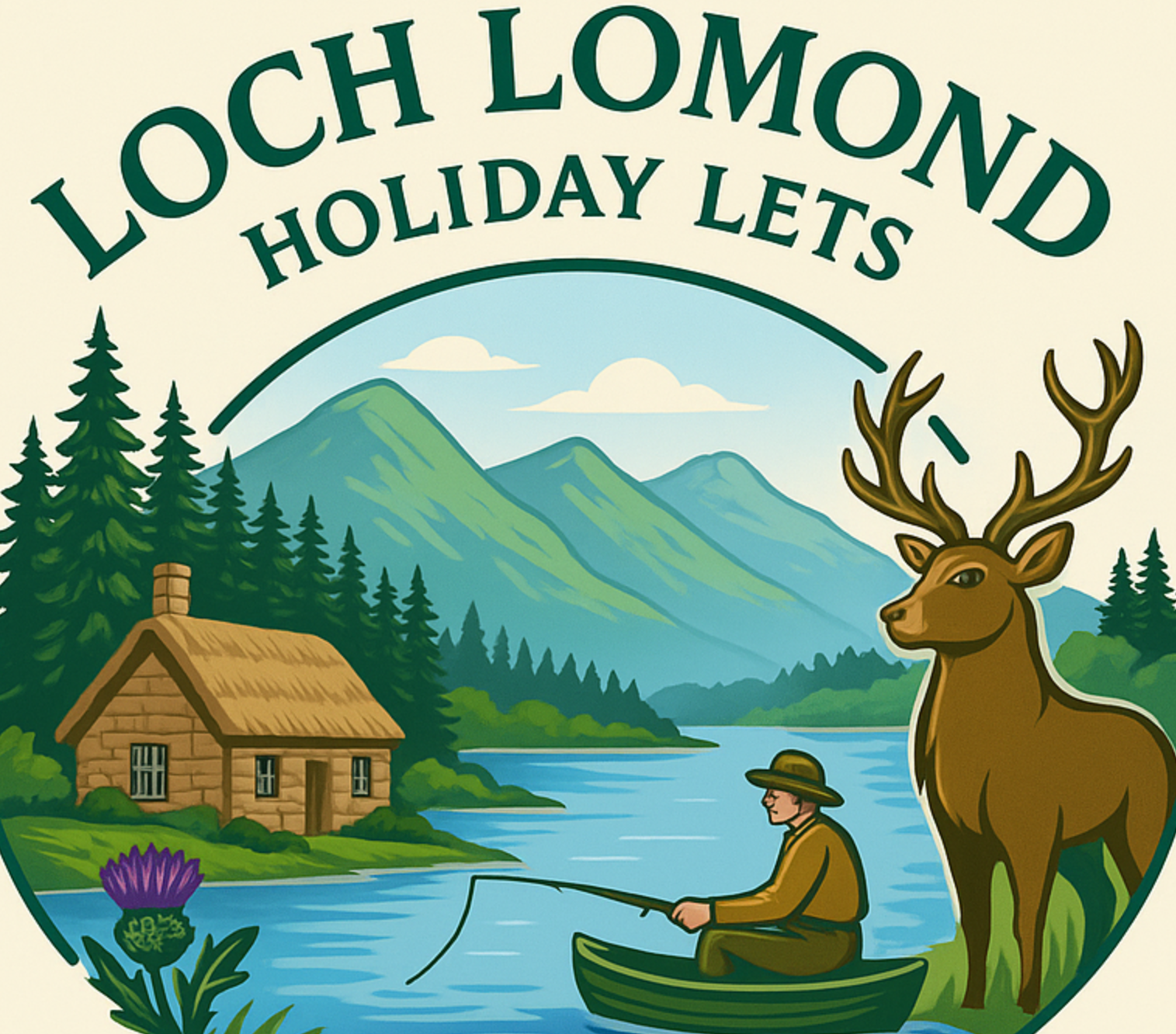 Loch Lomond Holiday Lets logo